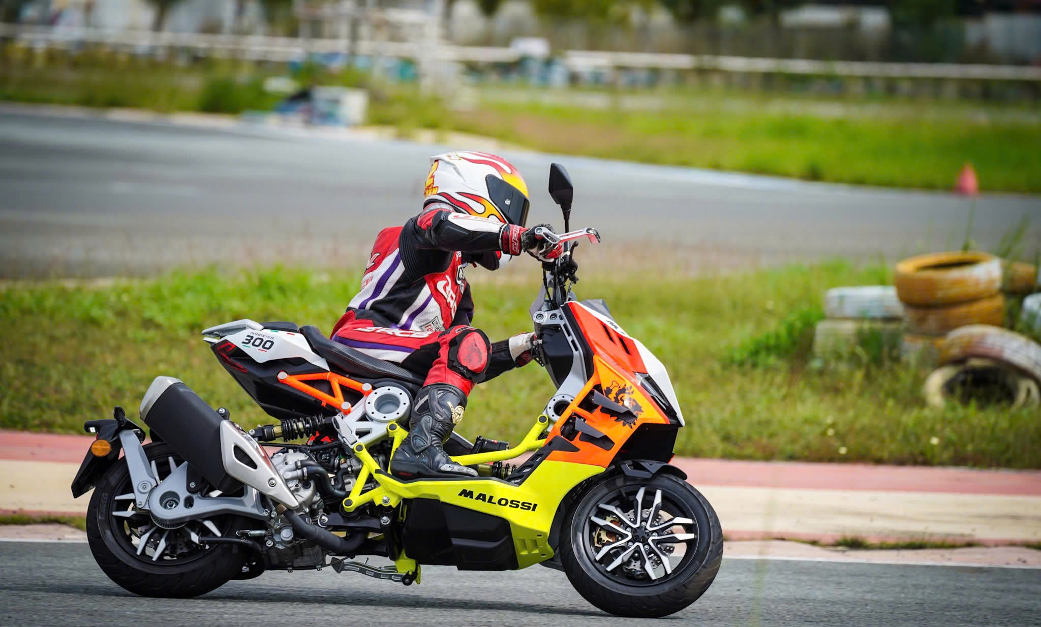 Italjet Dragster 300 Malossi, Xe Tay Ga Đua Nội Thành Thương Hiệu Italy tại An Giang