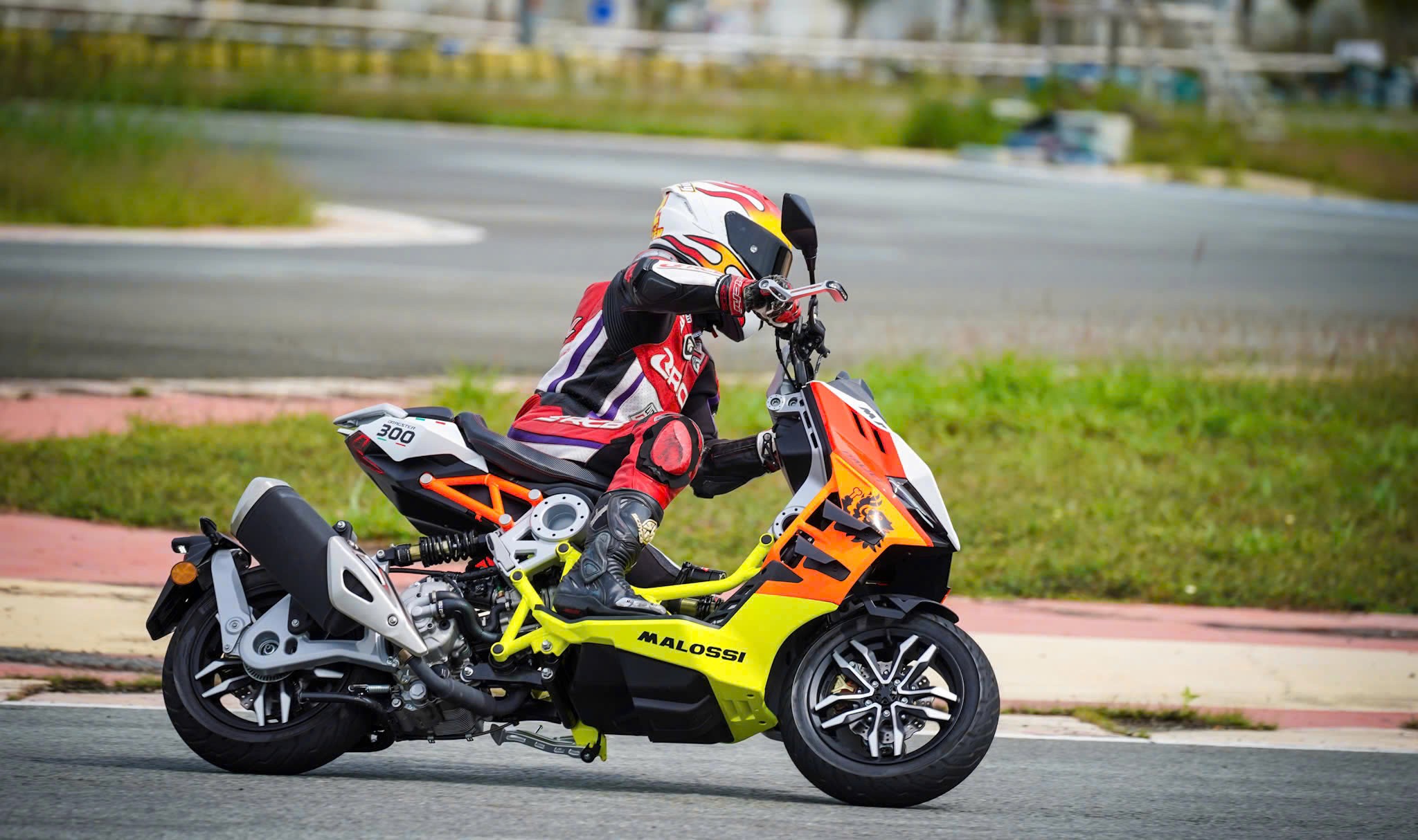 Italjet Dragster 300 Malossi, Xe Tay Ga Đua Nội Thành Thương Hiệu Italy tại An Giang