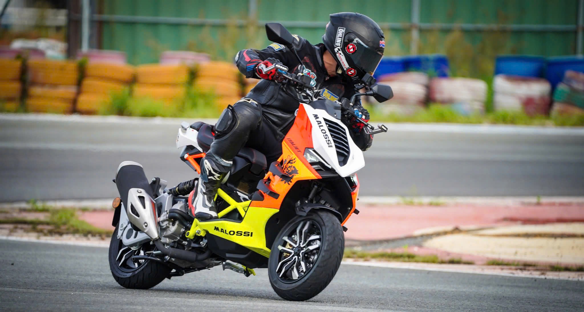 Italjet Dragster 300 Malossi, Xe Tay Ga Đua Nội Thành Thương Hiệu Italy tại An Giang