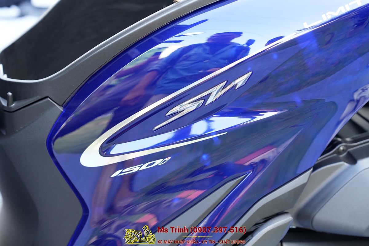 Honda SH150 Vetro Blue 2026 Limited Edition - Siêu phẩm SH Ý dàn áo xanh trong suốt cực hiếm tại An Giang