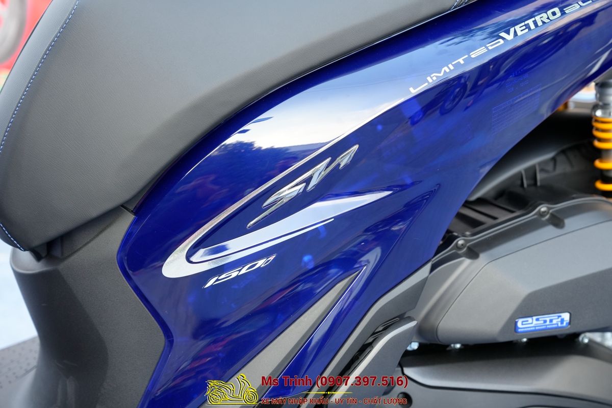 Honda SH150 Vetro Blue 2026 Limited Edition - Siêu phẩm SH Ý dàn áo xanh trong suốt cực hiếm tại An Giang