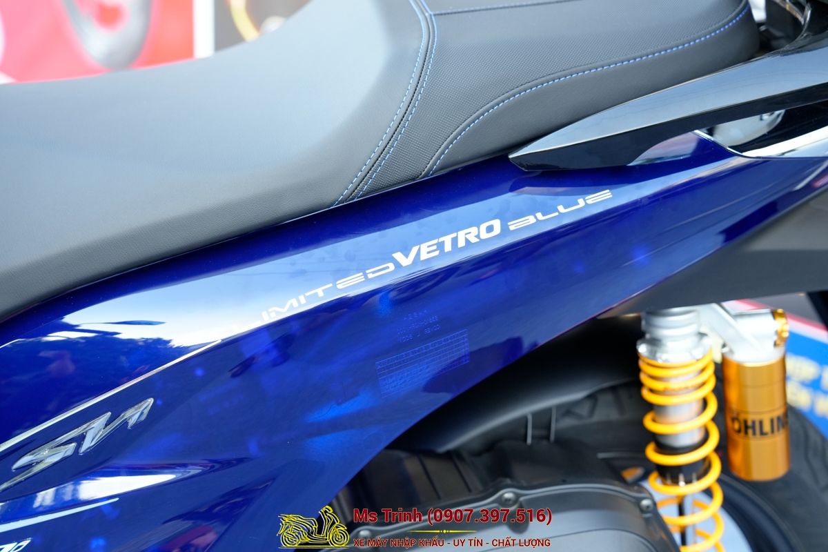 Honda SH150 Vetro Blue 2026 Limited Edition - Siêu phẩm SH Ý dàn áo xanh trong suốt cực hiếm tại An Giang