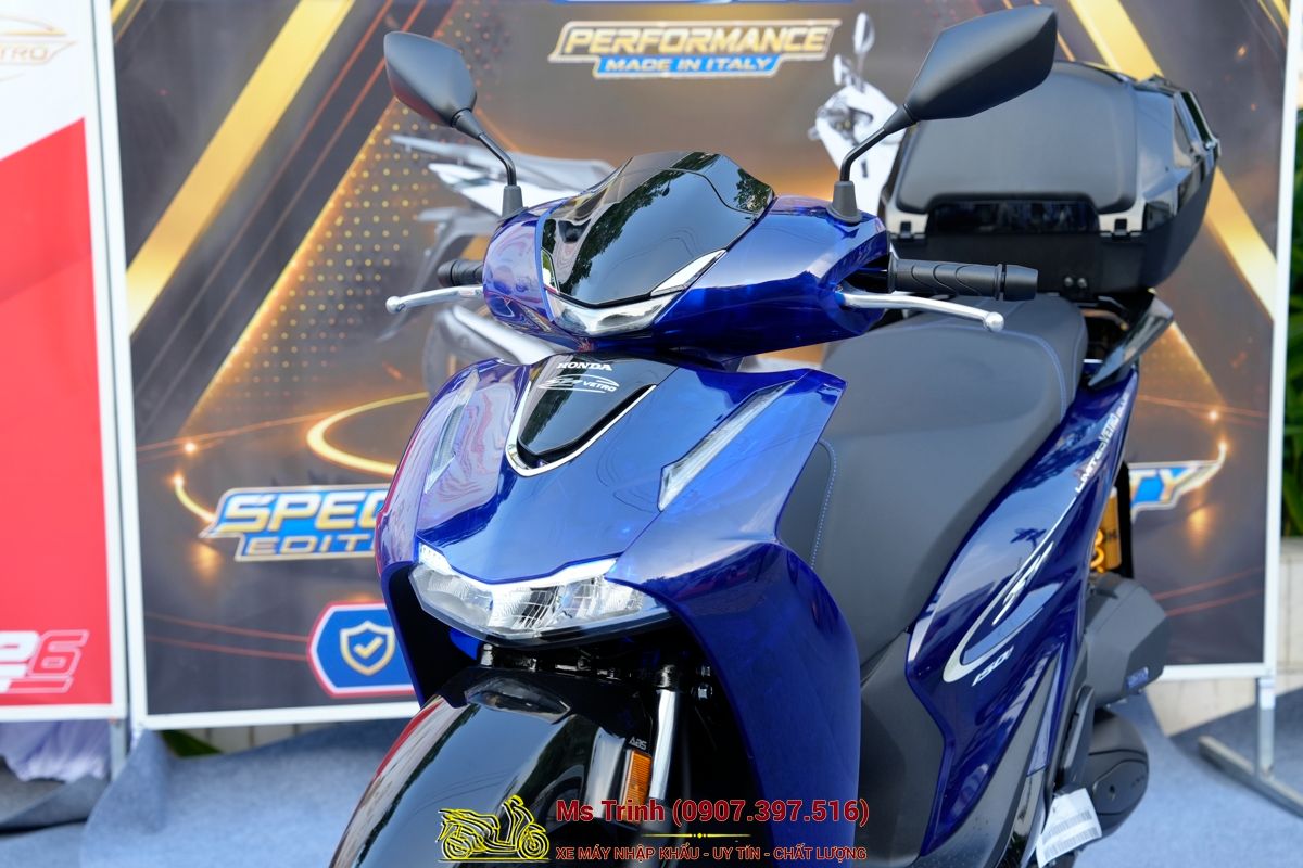 Honda SH150 Vetro Blue 2026 Limited Edition - Siêu phẩm SH Ý dàn áo xanh trong suốt cực hiếm tại An Giang
