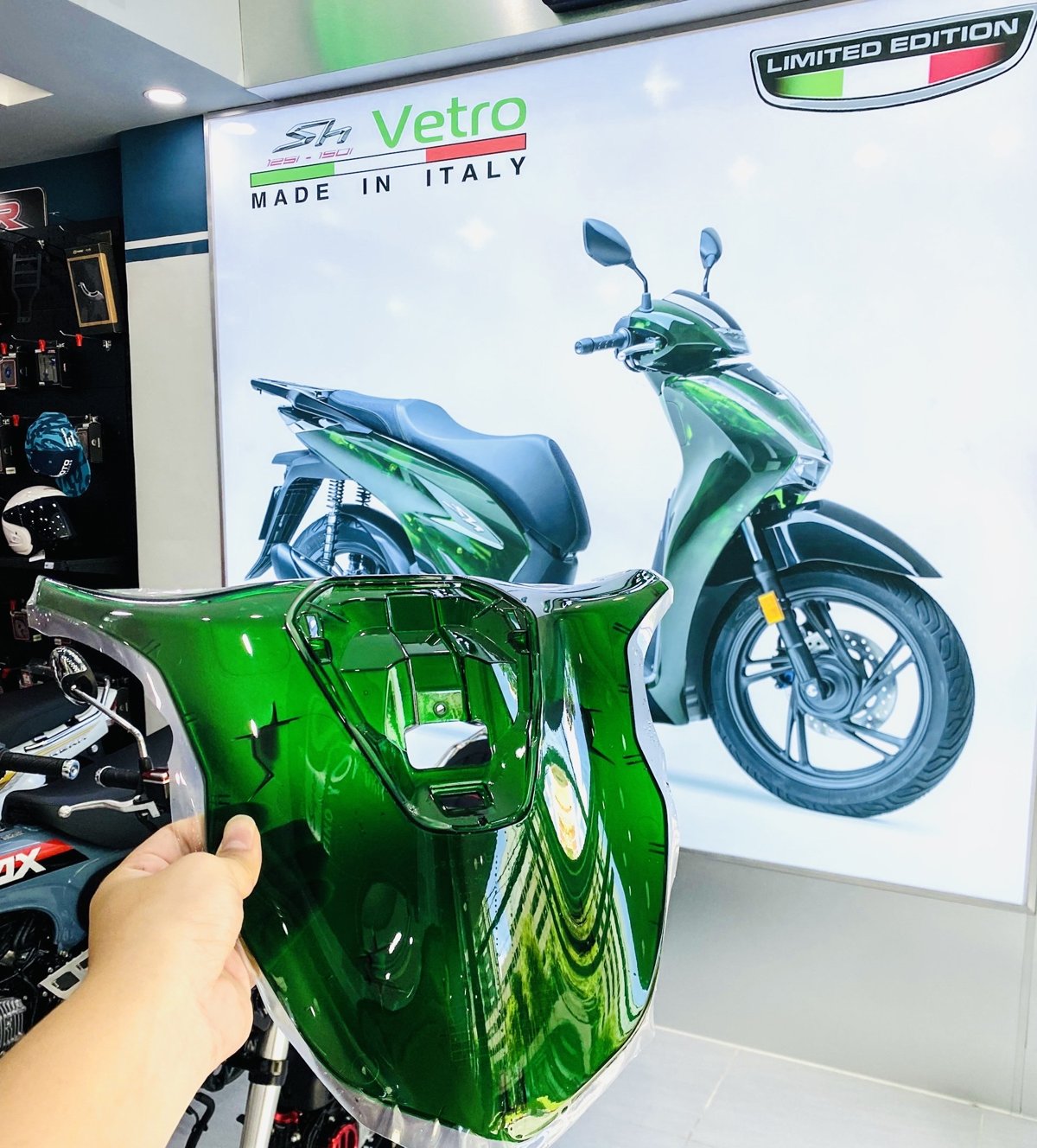 Honda SH150i Vetro 2025, Made In Italy, Nhập Chính Hãng Từ Ý tại An Giang