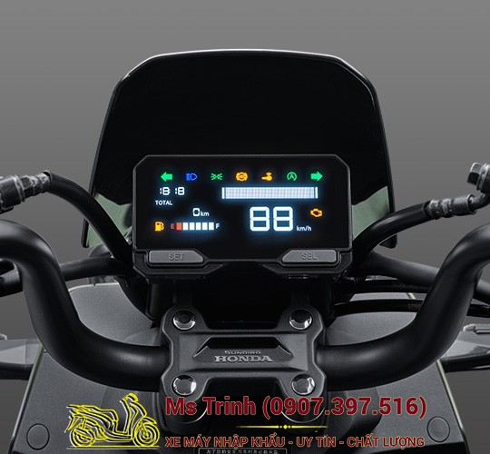 Honda Square X125 ABS - Mẫu xe 125cc thiết kế vuông độc đáo, trang bị ABS an toàn tại An Giang