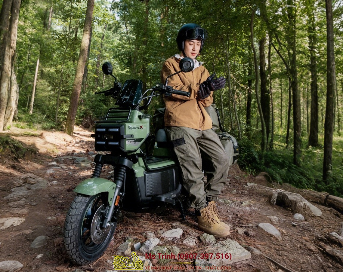 Honda Square X125 ABS - Mẫu xe 125cc thiết kế vuông độc đáo, trang bị ABS an toàn tại An Giang