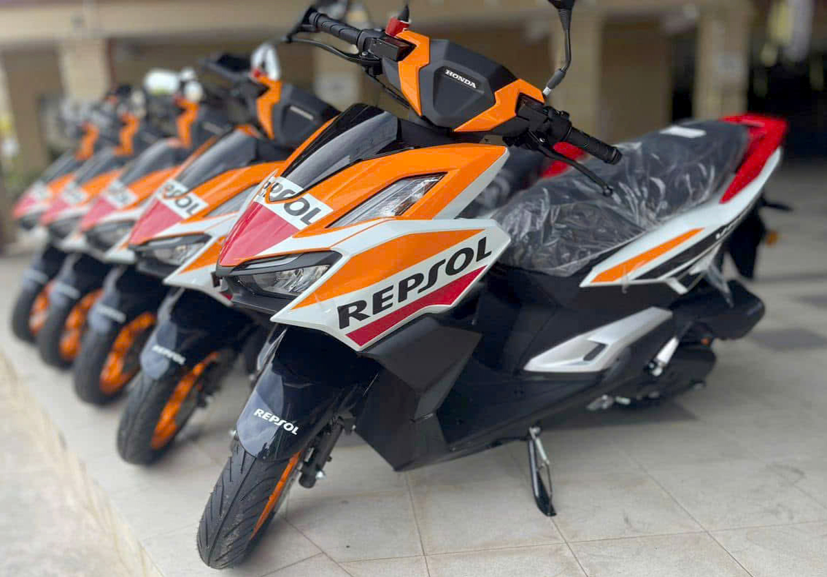 Honda Vario160 Repsol Edition, Giới hạn 2.000 xe, NK Malaysia tại An Giang
