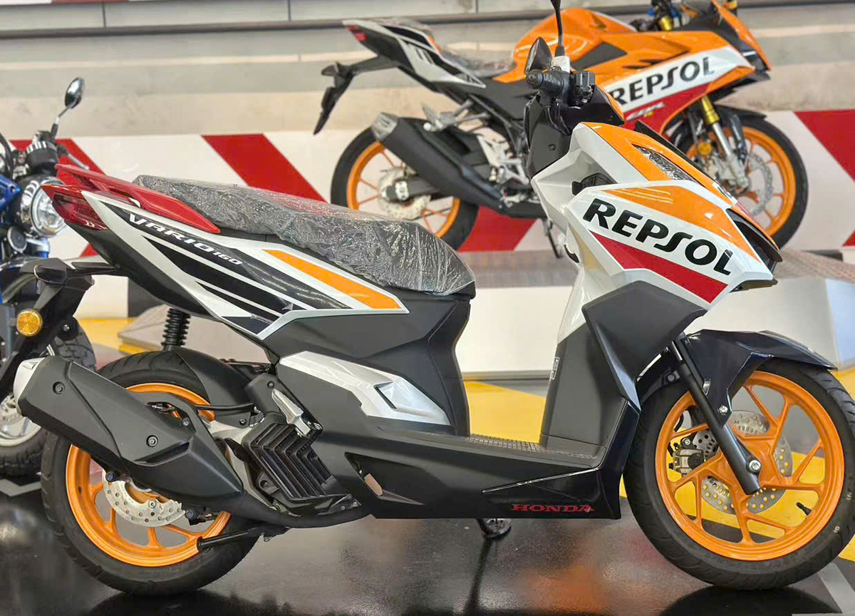 Honda Vario160 Repsol Edition, Giới hạn 2.000 xe, NK Malaysia tại An Giang