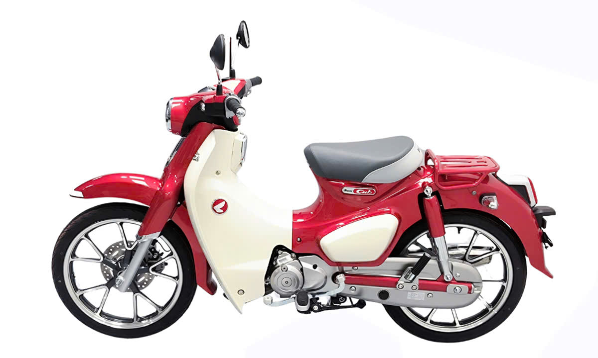 Honda Super C125 ABS, Nhập Nhật, Chính Hãng Màu Đỏ Cuối Cùng tại An Giang