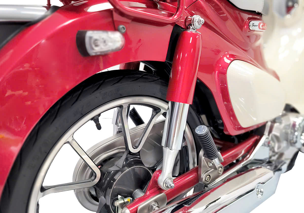 Honda Super C125 ABS, Nhập Nhật, Chính Hãng Màu Đỏ Cuối Cùng tại An Giang