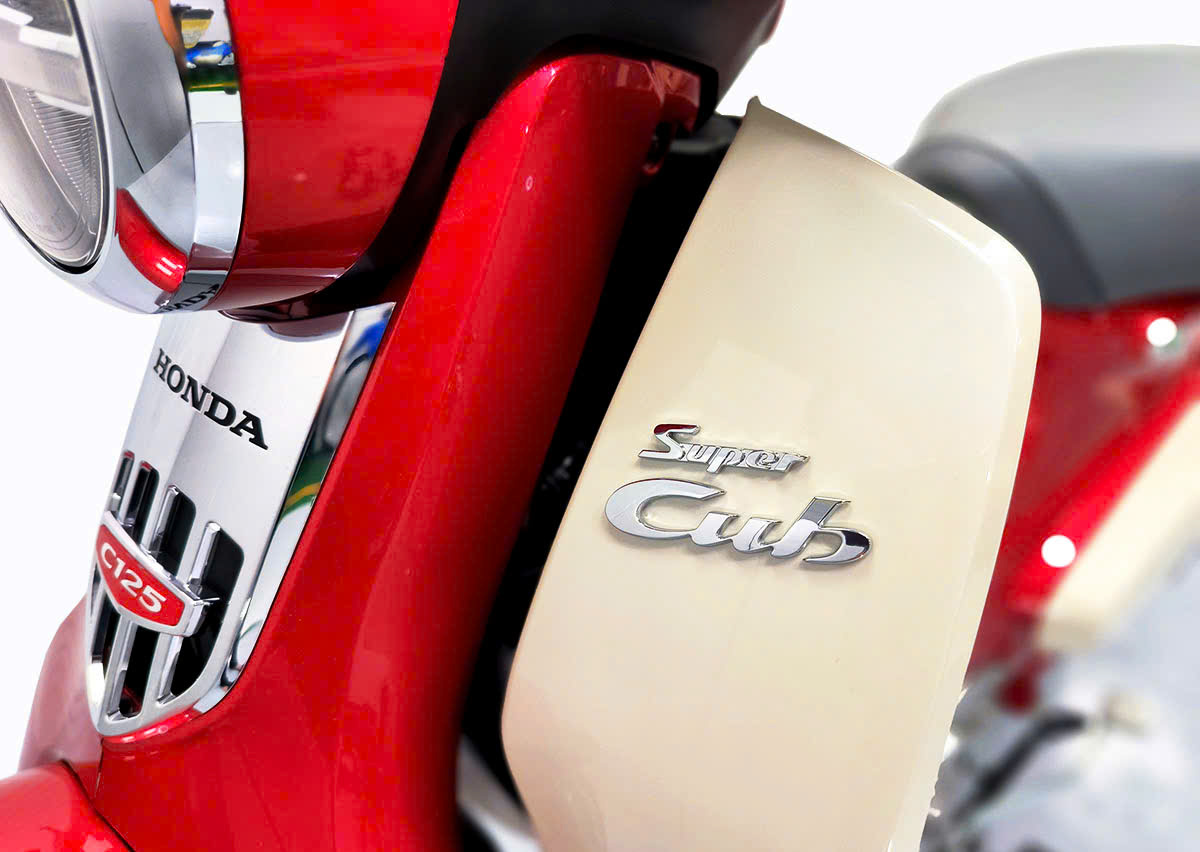Honda Super C125 ABS, Nhập Nhật, Chính Hãng Màu Đỏ Cuối Cùng tại An Giang