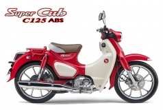 Honda Super C125 ABS, Nhập Nhật, Chính Hãng Màu Đỏ Cuối Cùng tại An Giang