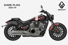 Benda Drak Flag 500, Động Cơ V4, Phuộc Nâng Điện, TCS, ABS tại An Giang