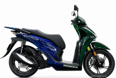 Honda SH150i Vetro Green - Sapphire tại An Giang: SH Ý Limited 200 xe