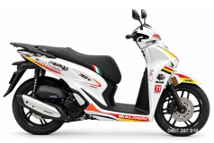 Honda SH150 Ý Malossi 2026 tại An Giang - Tem custom thể thao, dáng SH thanh lịch